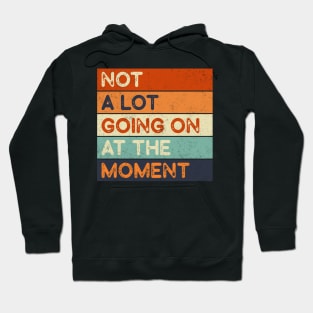 Not A Lot Going On At The Moment Hoodie